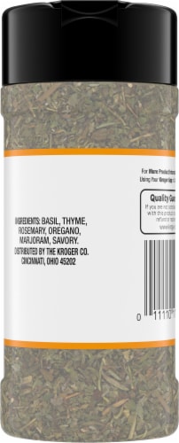Smart Way™ Italian Seasoning Perspective: back