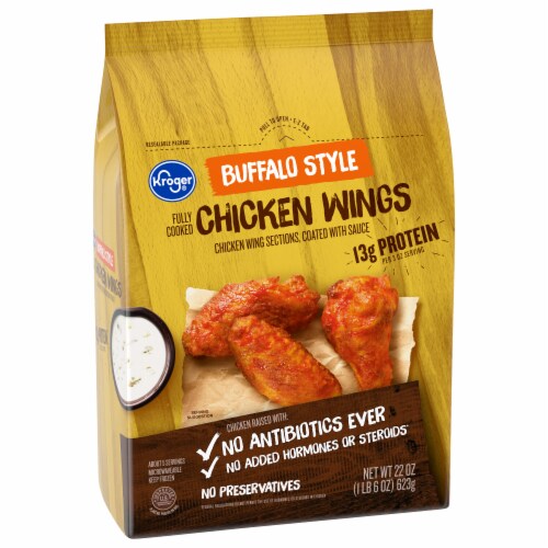 Kroger® Buffalo Style Chicken Wings Perspective: back