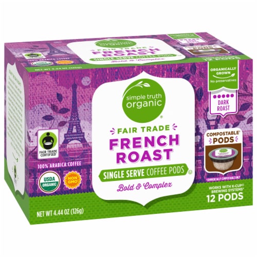 Simple Truth Organic® French Roast Dark Roast Coffee Pods