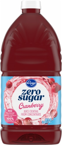 Kroger® Zero Sugar Cranberry Juice Cocktail Perspective: back
