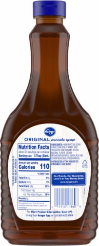 Kroger® Original Pancake Syrup Perspective: back