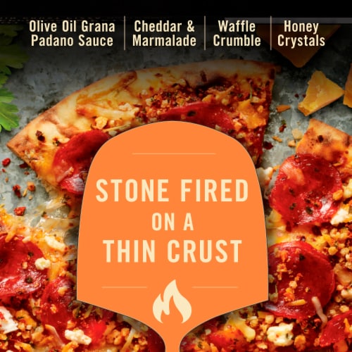 Private Selection® Hot Honey Pepperoni and Feta Thin Crust Frozen Pizza Perspective: back