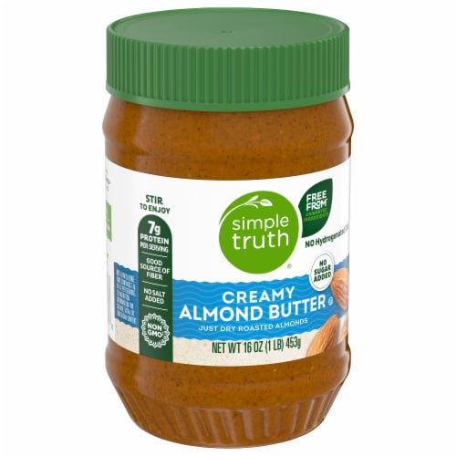 Simple Truth® Almond Butter Smooth Perspective: back