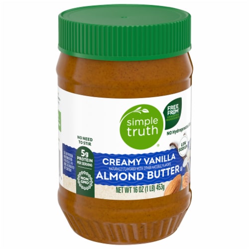 Simple Truth® Vanilla Almond Butter Smooth No Stir Perspective: back
