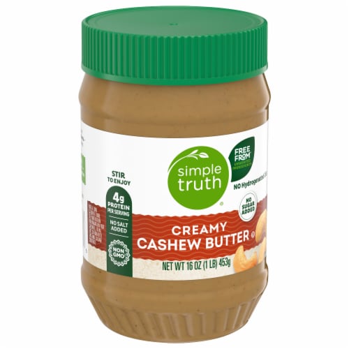 Simple Truth® Cashew Butter Smooth Perspective: back