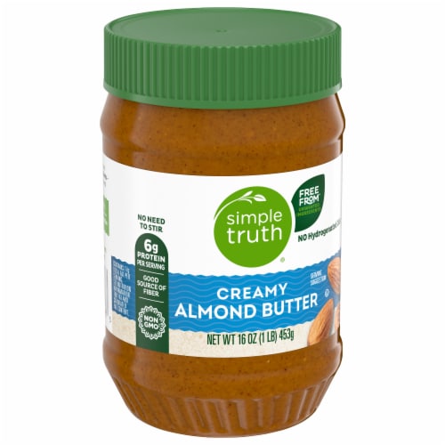 Simple Truth® Almond Butter Smooth No Stir Perspective: back
