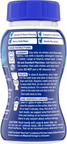 Kroger® Ultra Concentrated Tablets Bleach Perspective: back