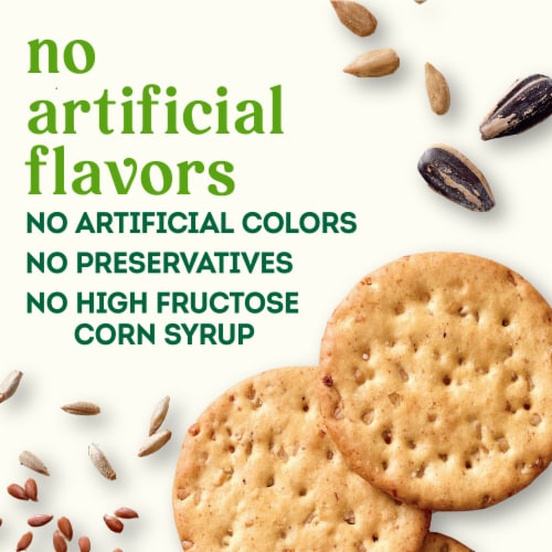 Simple Truth® Multigrain Crackers Perspective: back