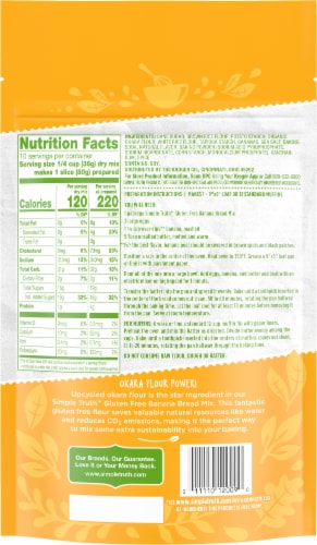 Simple Truth™ Gluten Free Banana Bread Mix Perspective: back