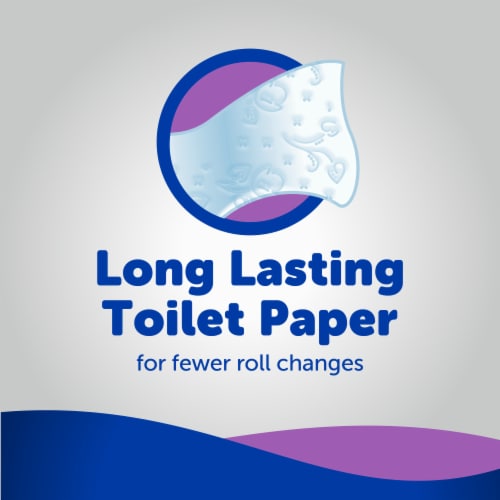 Kroger® 1000 Sheets per Roll Toilet Paper Perspective: back