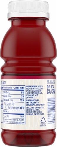 Kroger® Cranberry Juice Cocktail Perspective: back