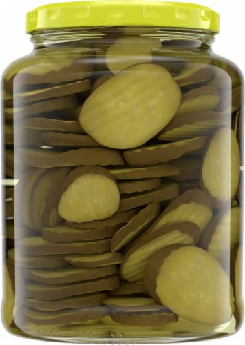 Kroger® Hamburger Dill Chips Perspective: back
