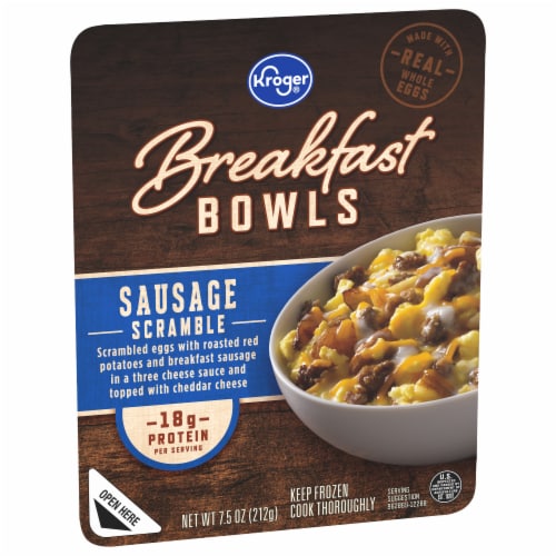 Kroger® Sausage Scramble Breakfast Bowl Perspective: back