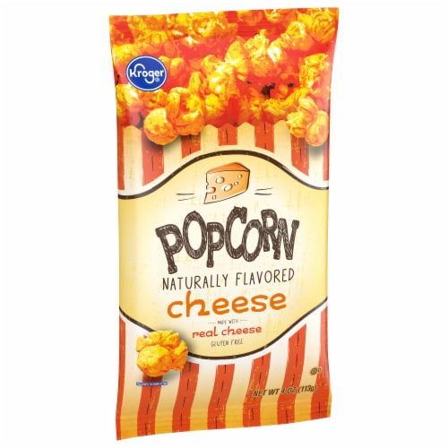 Kroger® Naturally Flavored Cheese Popcorn Perspective: back