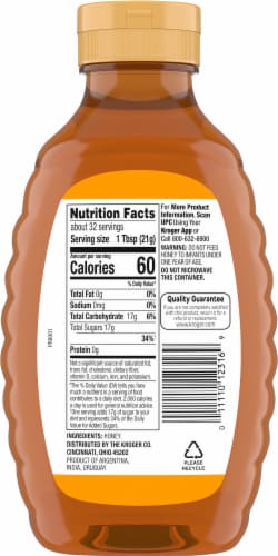 Smart Way™U.S. Grade A Honey Perspective: back