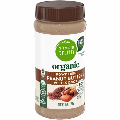 Simple Truth Organic® Powdered Peanut Butter with Cocoa Perspective: back