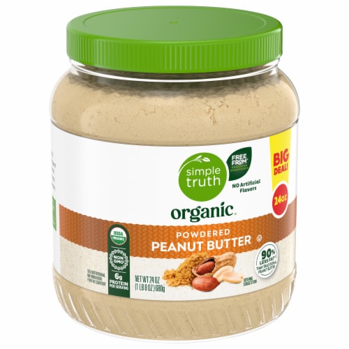 Simple Truth Organic™ Powdered Peanut Butter Perspective: back
