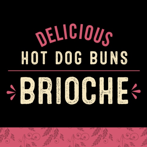Private Selection® Brioche Hot Dog Buns Perspective: back