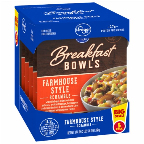 Kroger® Farmhouse Scramble Breakfast Bowls Perspective: back