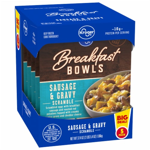 Kroger® Sausage Gravy Scramble Perspective: back