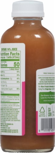 Simple Truth Organic® Pineapple Pink Guava Kombucha Perspective: back