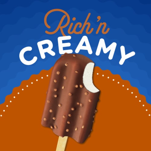 Kroger® Rich'N Creamy Chocolate Dipped Toffee Bars Perspective: back