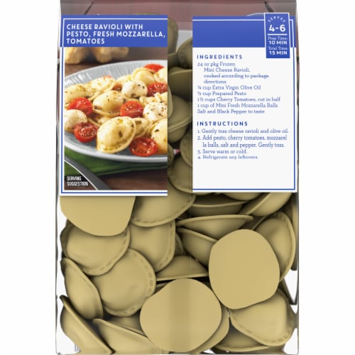 Kroger® Mini Round Cheese Ravioli Perspective: back