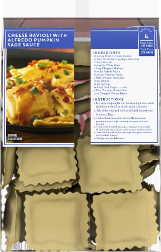 Kroger® Cheese Ravioli Perspective: back