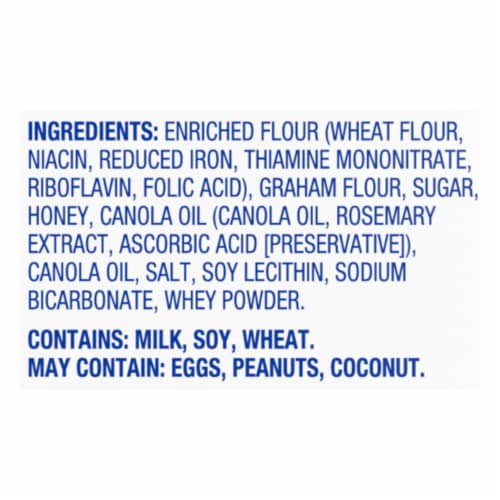 Kroger® Mini Honey Bear Grahams Multipack Perspective: back