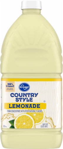 Kroger® Lemonade Bottle Perspective: back