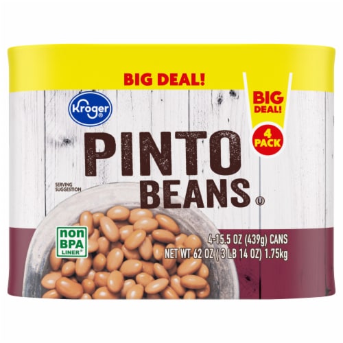 Kroger® Pinto Beans BIG DEAL! Perspective: back