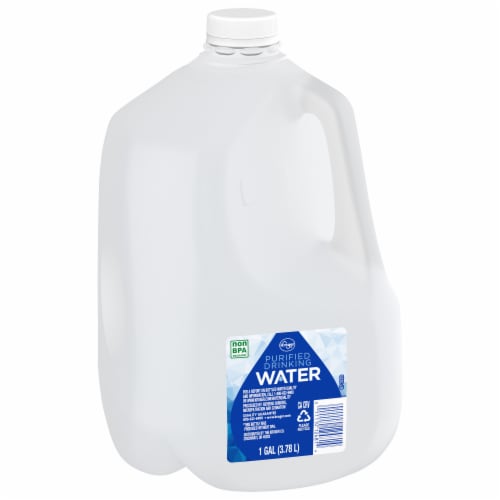 Kroger® Purified Drinking Water Perspective: back
