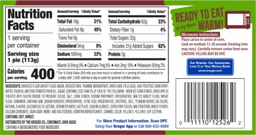 Kroger® Caramel Apple Pie Perspective: back