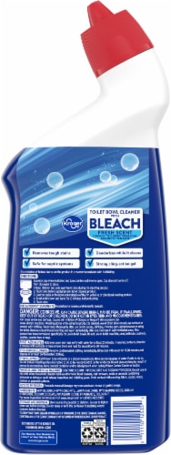 Kroger® Fresh Scent Toilet Bowl Cleaner with Bleach Perspective: back