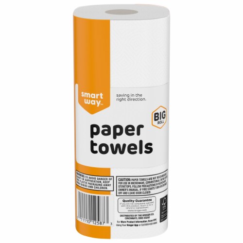 Smart Way™ Big Roll Paper Towels Perspective: back