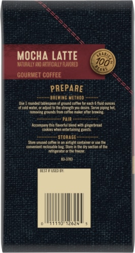 Private Selection® Mocha Latte Medium Roast Ground Coffee Perspective: back