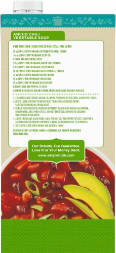 Simple Truth Organic® Vegan No Beef Beef Broth Perspective: back