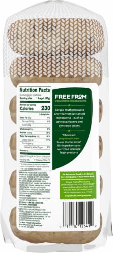 Simple Truth Organic Multi Seed Bagel Perspective: back