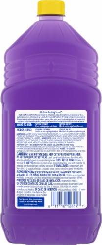 Kroger® Mercado Lavender Multi-Purpose Cleaner Perspective: back