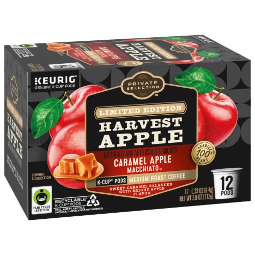 Private Selection® Caramel Apple Macchiato Medium Roast Coffee Pods Perspective: back