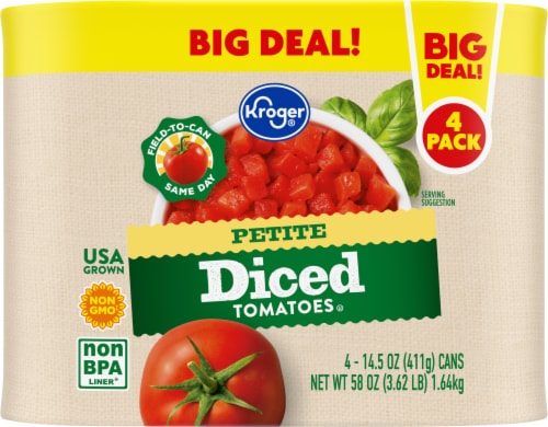 Petite Diced Tomatoes Perspective: back