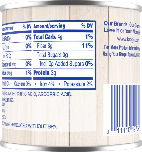 Kroger® Mushrooms Pieces & Stems No Salt Added Perspective: back