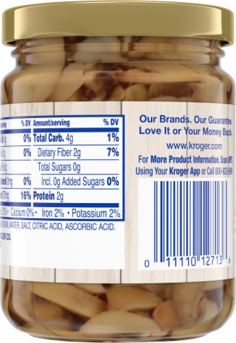 Kroger® Sliced Mushroom Jar Perspective: back