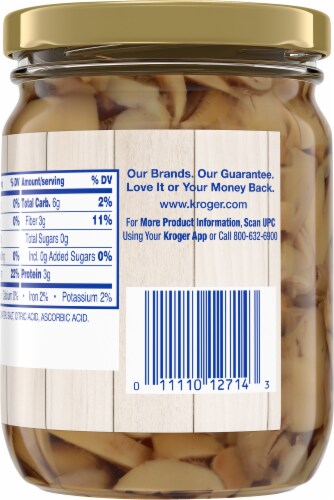 Kroger® Sliced Mushrooms Perspective: back