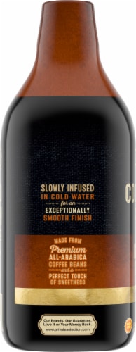 Private Selection® Slightly Sweetened Cold Brew Coffee Perspective: back