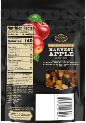 Private Selection™ Limited Edition Harvest Apple Spiced Apple Snack Mix Perspective: back