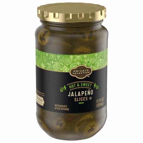 Private Selection® Hot & Sweet Jalapeno Slices Perspective: back
