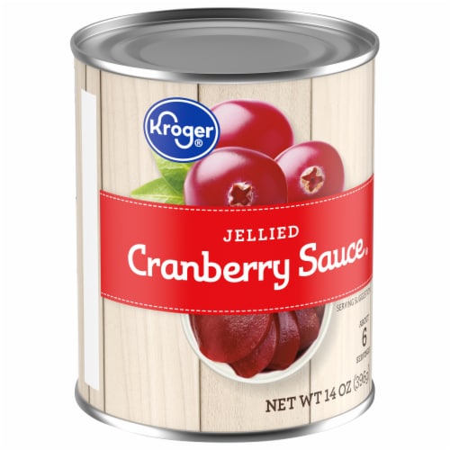 Kroger® Canned Jellied Cranberry Sauce Perspective: back