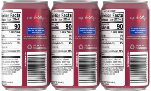 Kroger® Big K® Dr K Mini Cans Perspective: back