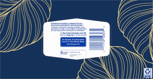 Kroger Facial Tissue Perspective: back